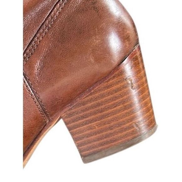 Coach 1941 Fayth Women’s 5.5 Brown Leather Boots - Picture 13 of 14